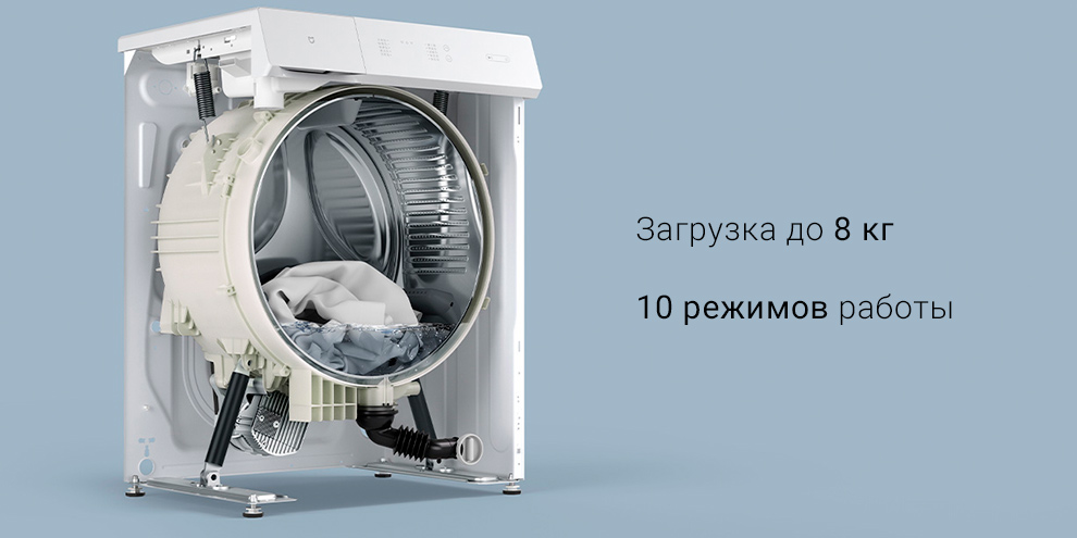 Стиральная машина Xiaomi Mijia Inverter Drum Washing Machine 1A (8kg)