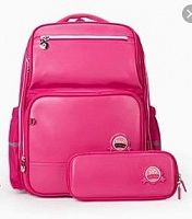 Детский рюкзак Xiaomi Xiaoyang Small Student Book Bag (3-6 лет, с пеналом) Pink — фото
